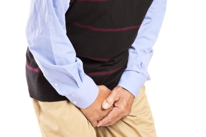 Nepříjemná bolest v genitáliích je hlavním příznakem prostatitidy